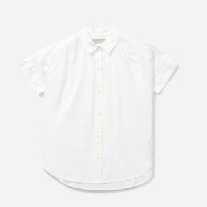 Everlane Square Air Shirt - White - Size Small